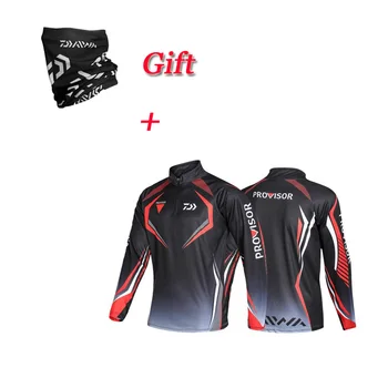 

2020 New Summer Sports Outdoor Speed Dry Sun Fishing Clothing Breathable Perspiration Anti-mosquito Slim Fishing Clothing