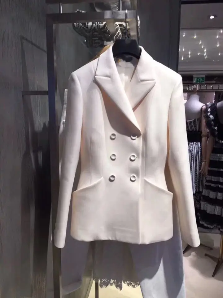 amazing  New big size Jackets style self cultivation 100 sets of jacket for women winter lapel long sleeve v