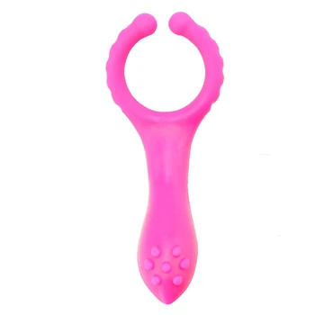 Man Vibration Breast Clip Nipple Massage Tease Clitoris Clamp Shock Foreplay Adult Sex Toys For