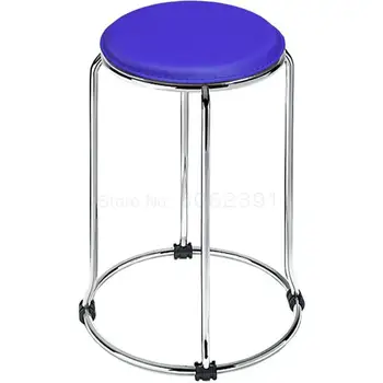 

Round Stool Stainless Steel Precise Round Stool Refolding Restaurant, Round Sto