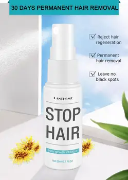 

1/2/3 Bottle 20ML Spray Away-Hair Growth Inhibitor Removal Spray Painless Remove Use Whole Body Leg Body Powerful Permanent