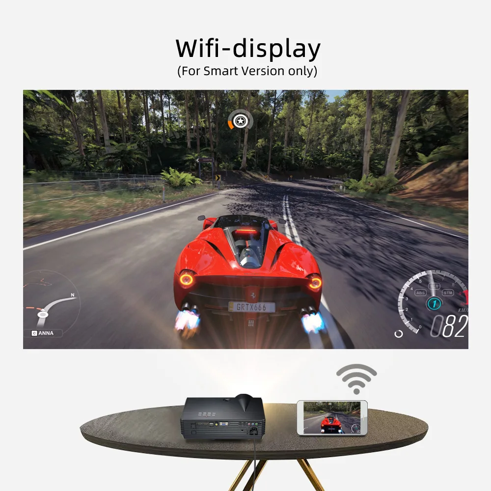 BYINTEK BT96Plus Full HD 1080P 3D 2K домашний кинотеатр ЖК цифровой светодиодный Видеопроектор