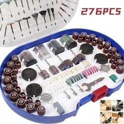 Outils abrasifs 276 pièces, outil rotatif, accessoires pour Mini perceuse, jeu de mèches, meulage, polissage, Kits d'outils de coupe 