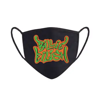 

Billie Eilish Mask Fans Group Hit Call Face Mask Concerts The Edition Cover Album Activity Anti-Dust Facial Cover Breathable