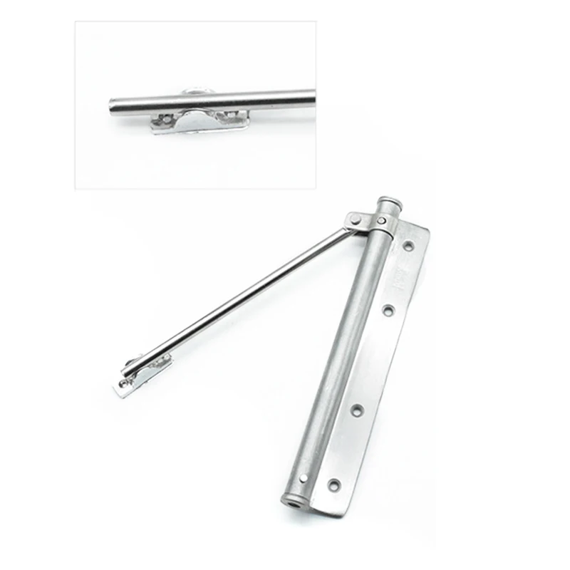 

Automatic Door Self-Closing Hinge Durable for Home Office Closer Buffer Store DC120
