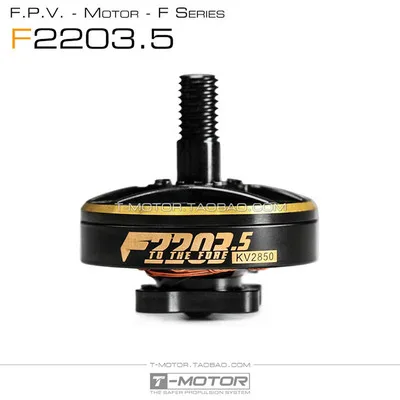 TMOTOR T-MOTOR F2203.5 motor 4~6S for 3/4/5 inch propeller toothpick RC FPV racing drone  breaking wind