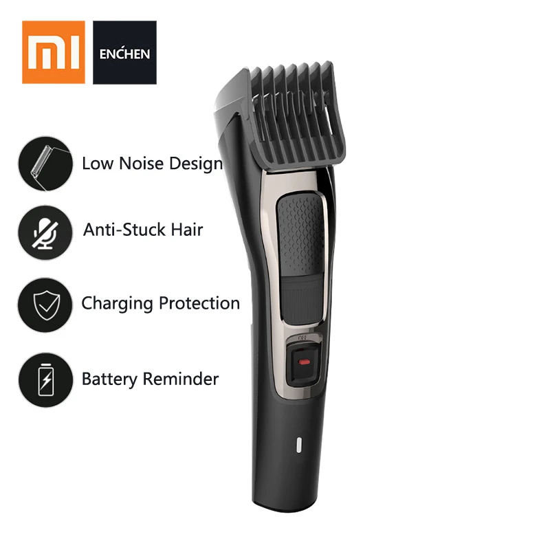 XiaoMi ENCHEN мощная машинка для стрижки волос профессиональная Мужская электрическая