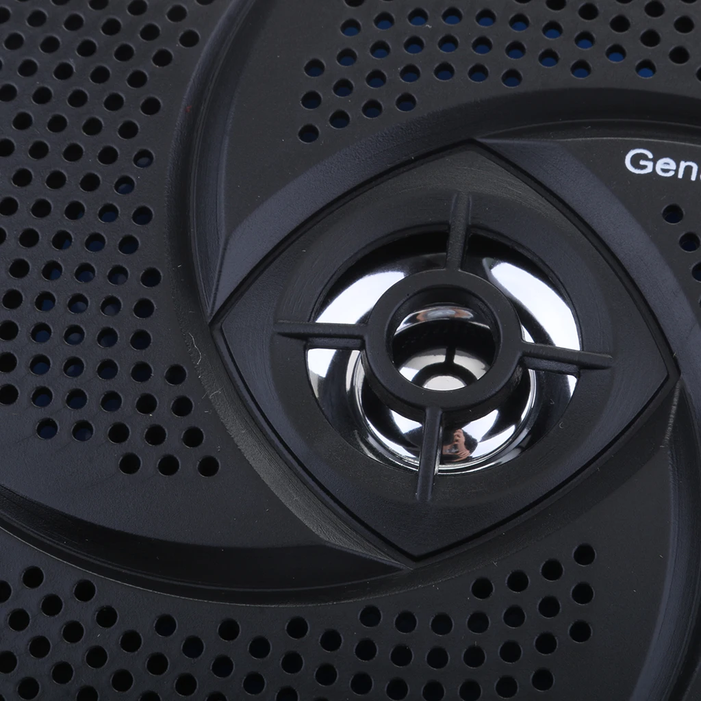 Round Flush Audio Amplifier Speaker For Universal Boat Automobile