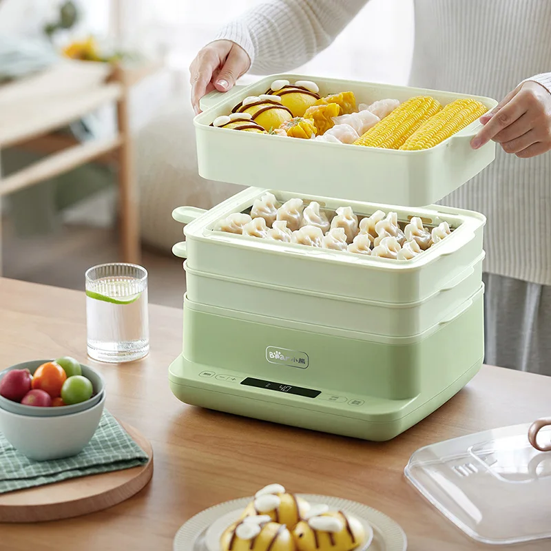 Rice Roll Machine Electric Steamer Steamer for Food Multifunction Breakfast Machine Home Drawer Type Liangpi