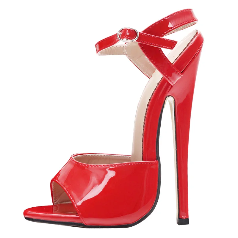 2021 New Top 18cm / 7 Inch High Heel High Heel Sandals Plus