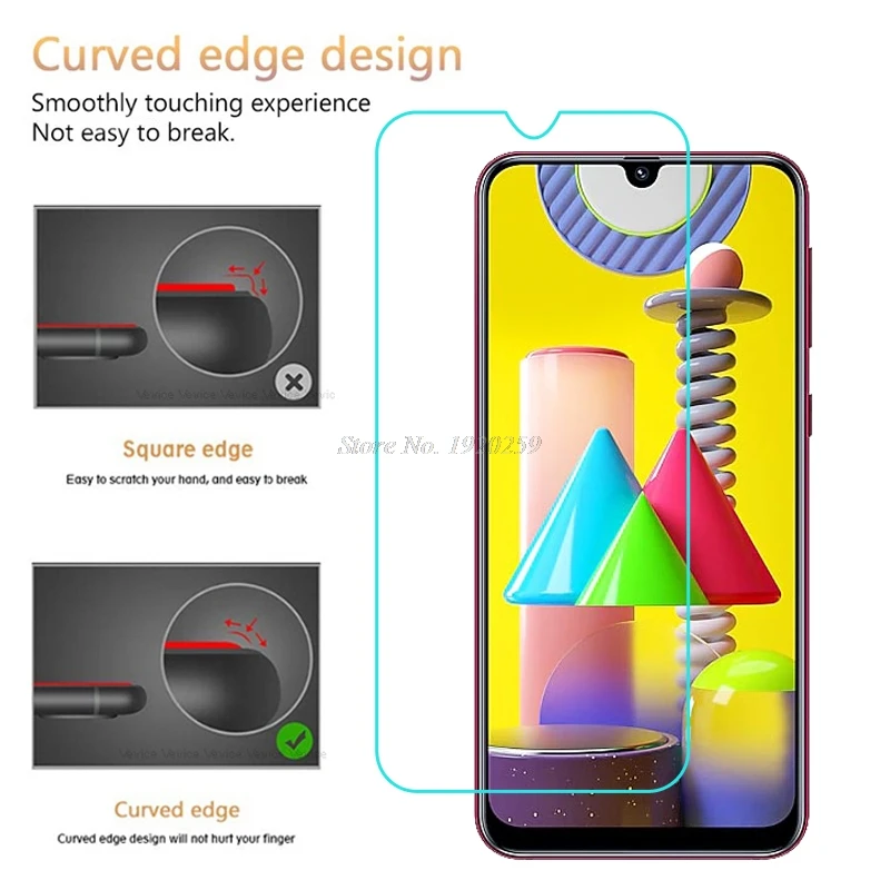 Защитная пленка для Samsung Galaxy M31 закаленное стекло защитная экран 6 4 дюйма M31|glass for
