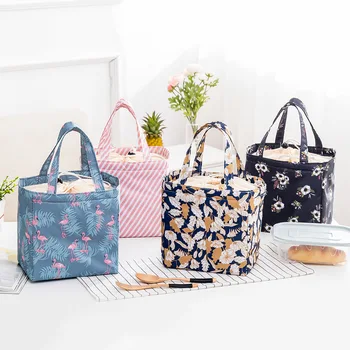 

Portable Insulated Thermal Cooler Bento Lunch Box Tote Picnic Storage Bag Pouch Lunch Bags