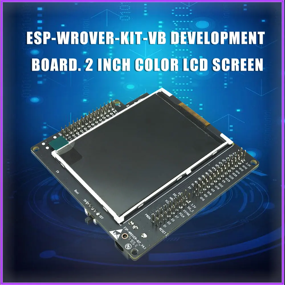 ESP WROVER KIT ESP32 макетная плата с WiFi беспроводным Bluetooth и 3 2 дюймовым ЖК