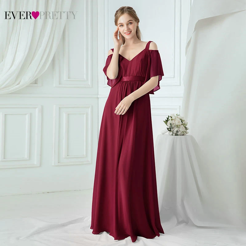 Элегантные розовые вечерние платья Ever Pretty длинное ТРАПЕЦИЕВИДНОЕ ПЛАТЬЕ с