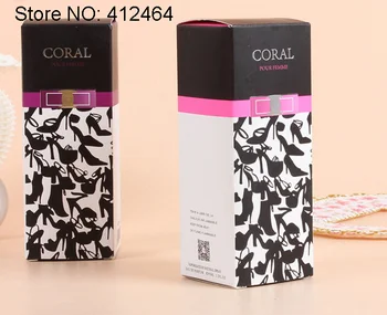 

CMYK printing octagon 100ml custom design packaging round refillable new design fashion perfume bottles box ---PX11231