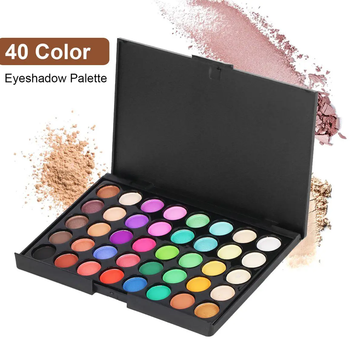 Палитра теней для век Ft 40 цветов Профессиональная женская долгостойкая