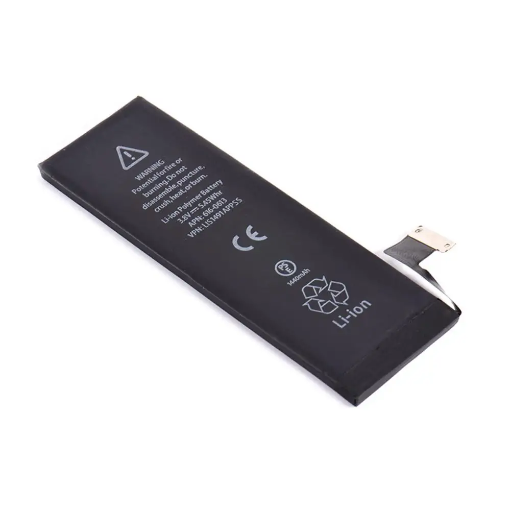 Аккумулятор для мобильного телефона 3,8 V 1440MAH встроенный литиевый аккумулятор для IPhone 5