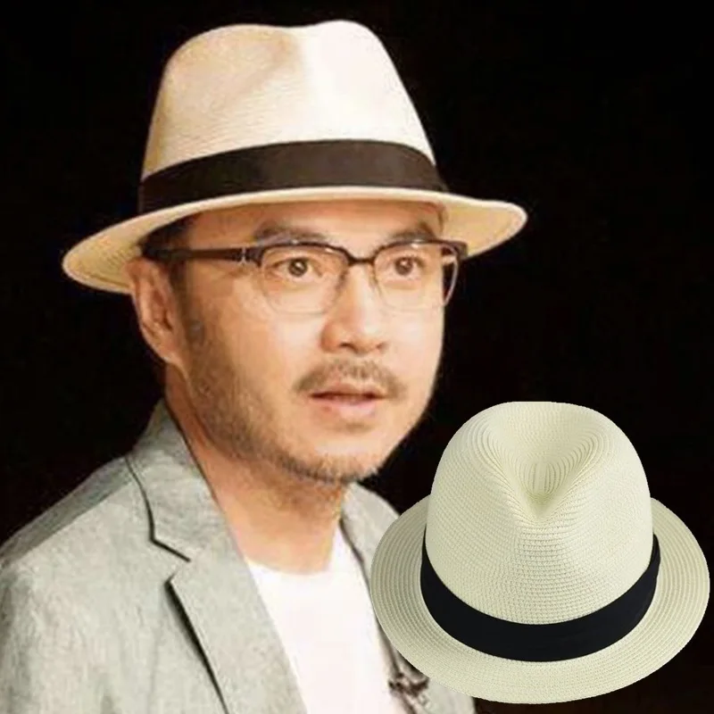 Small Brim Large Size Paper Straw Hats 
