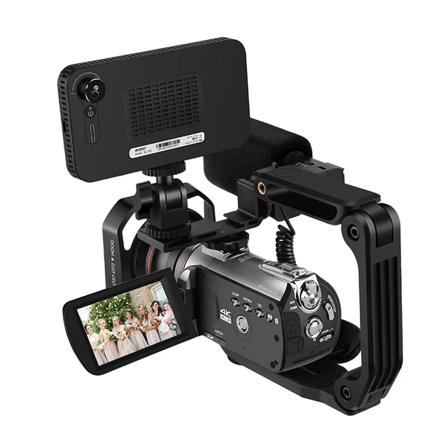 Cámara de Blogger, videocámara profesional con Ordro, visión infrarroja, Vlogger, cámara Digital, Full HD, YouTube, 4K _ - AliExpress Mobile