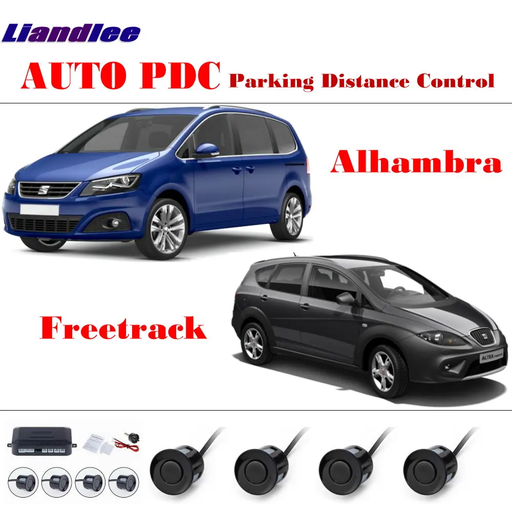 

For Seat Alhambra/Freetrack PDC AUTO Reverse Radars Sensors Car Parking Distance Control Rear Camera HD Monitor