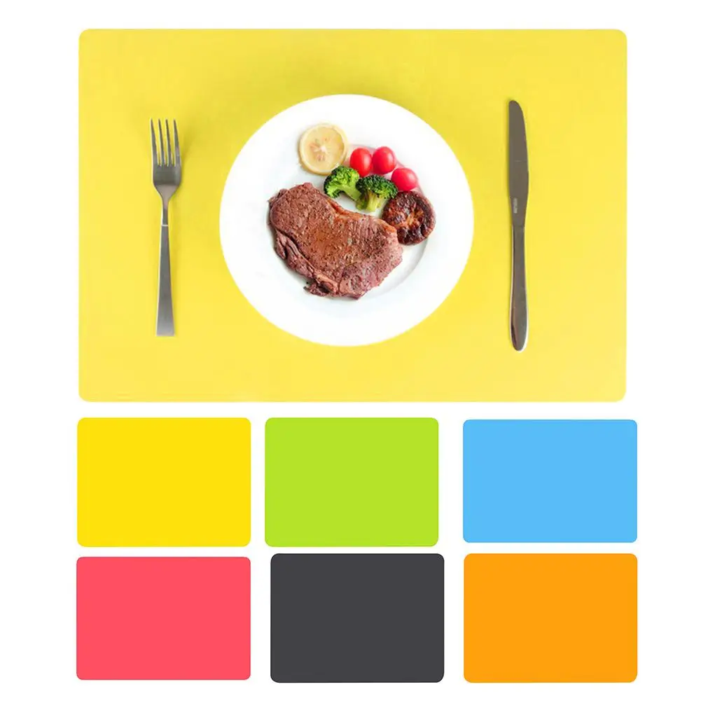 

40x30cm Silicone Baking Mat Non Stick Pan Liner Placemat Heat Resistant Table Protector Placemat Kitchen Accessories hot sales
