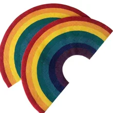 Классические радужные ковры для гостиной, дома, спальни, ковер для журнального столика, коврики для фотосъемки, тонкие коврики