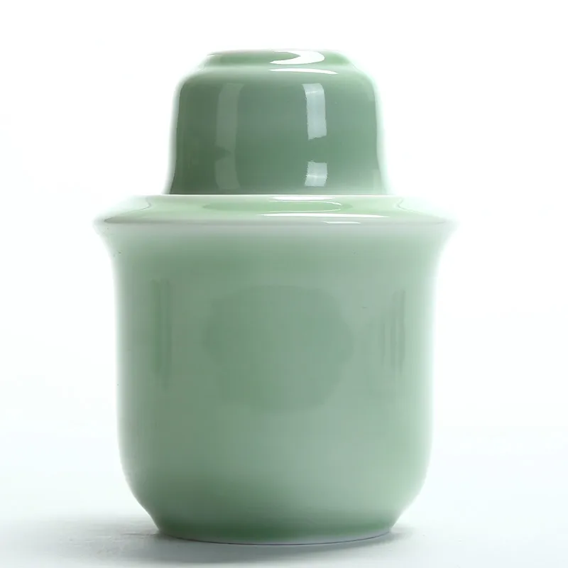 

Celadon Warming Vessel for Wine Wine-Warmer Wine-Heating Pot Warming Vessel for Wine Home Travel with Cup liquor vodka