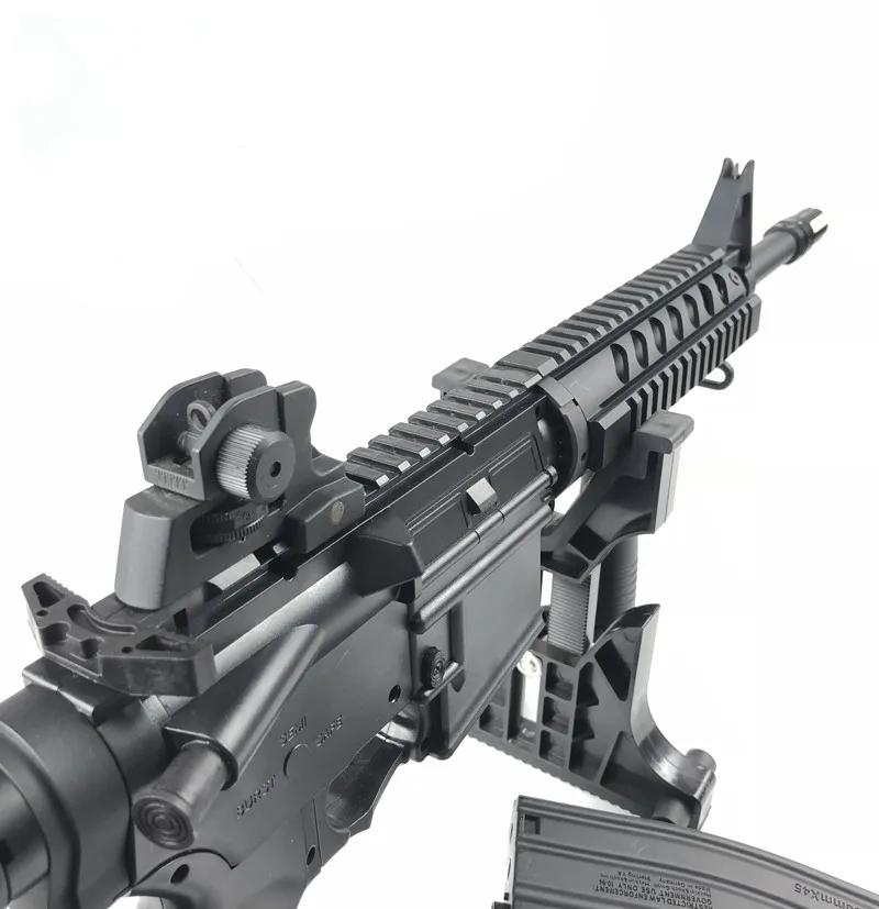 VMASZ M4 CQB R MK CQB R MK18Mod0 CNC QD Тактический задний прицел страйкбол CQB задний прицел для воды гелевый шар бластер AEG 20 мм рельс
