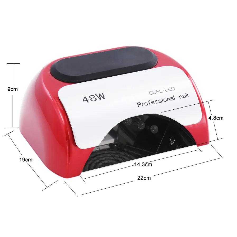 48W Nail Dryer UV lamp for nail Polish UV Gel Fast Dry CCFL LED Nail tools with Automatic Sensor Salon Beauty Equipment 6