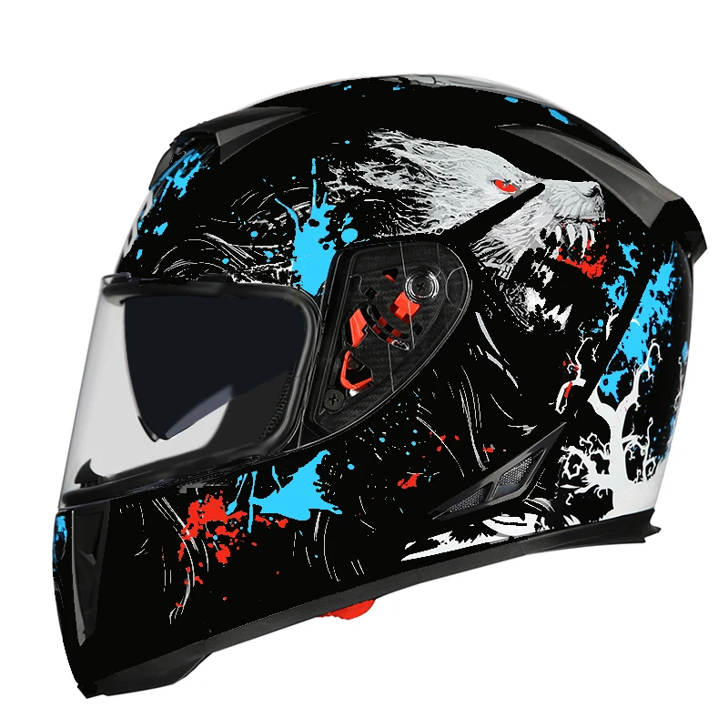 AIS Motorcycle Helmet cool Modular Moto 