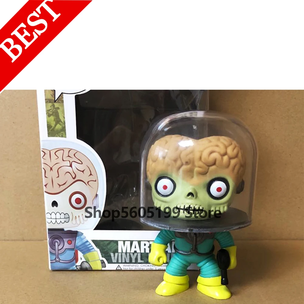 

MARS ATTACKS MARTIAN POP withbox Vinyl Action & Toy Figures Collectible Model Toy for Children