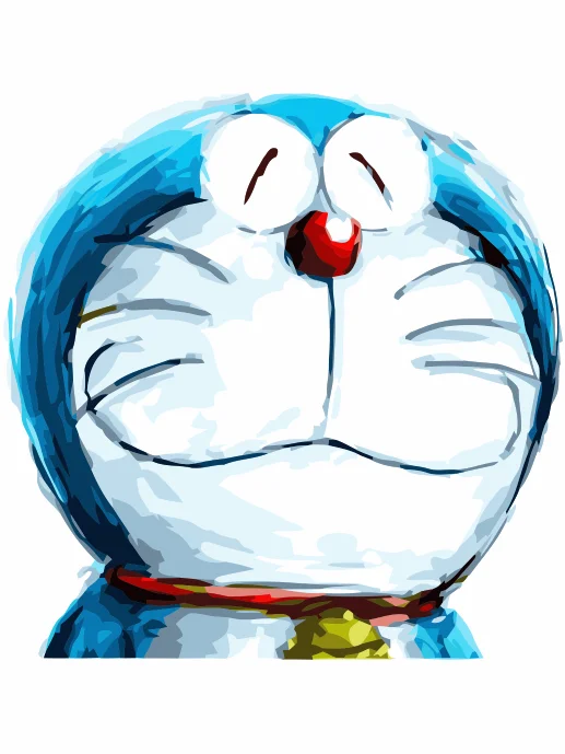 Balala DIY Doraemon Coortoon Современная живопись по номерам настенные художественные плакаты картины для гостиной Декор без рамы холст - Цвет: Jinx