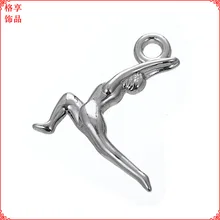 DIY Детские украшения сплав женская подвеска с надписью гимнастика аксессуары для браслетов колье Южная Корея тренд