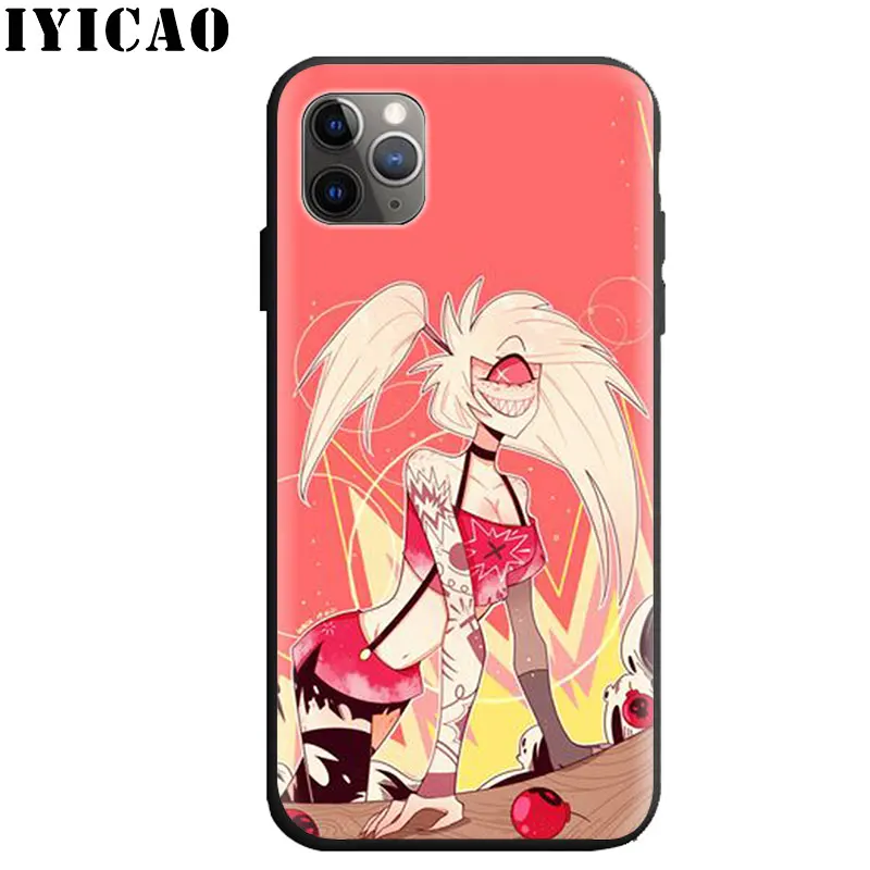 Hazbin отель Yaoi Мягкий силиконовый чехол для телефона для iPhone 5 6 7 8 11 5S 6s 6s Plus 7Plus 8Plus X XS XR XSMax 11 Max 11 Pro