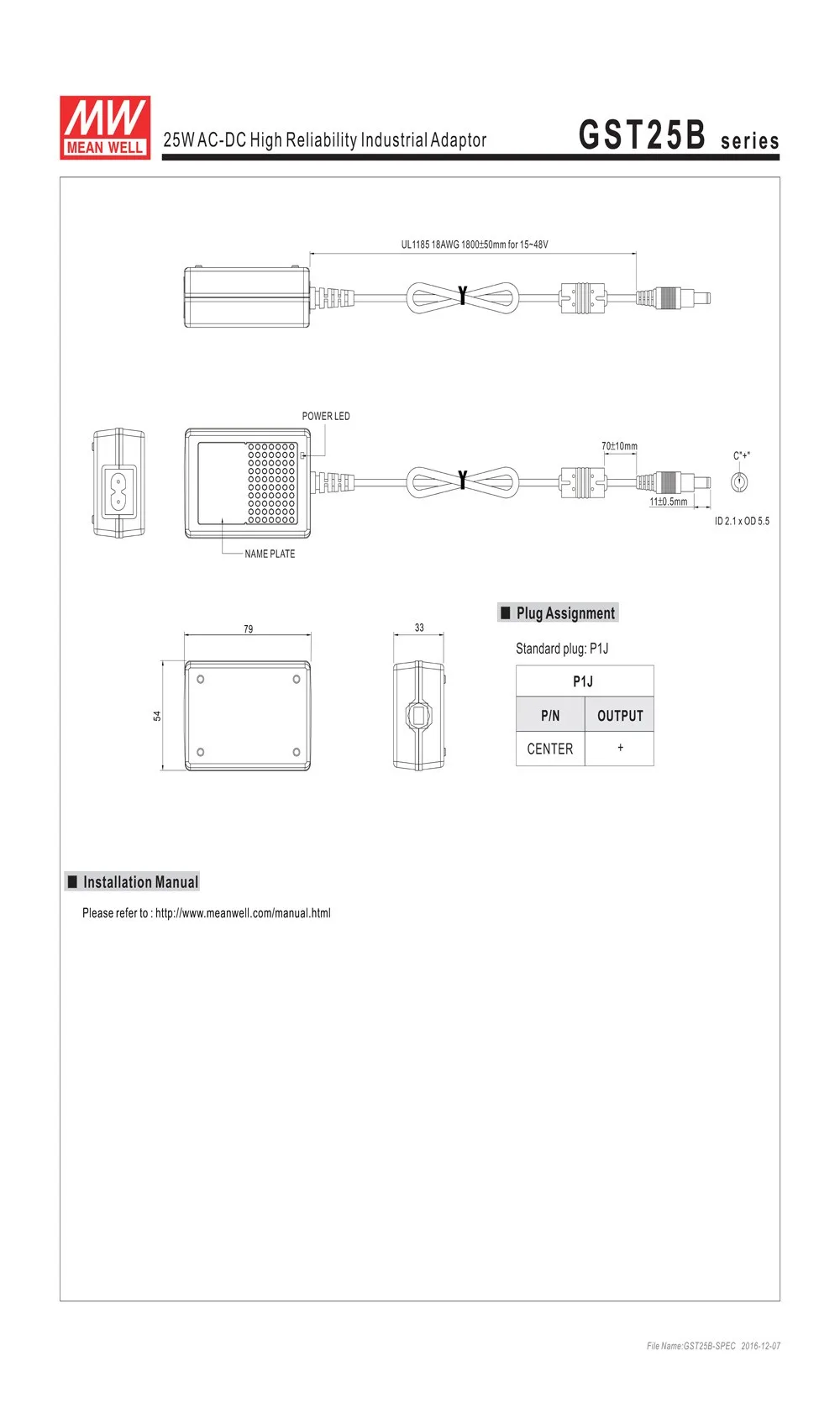 Utini Original GST25B05-P1J 20W 5V 4A Desktop Adaptor Level VI Output Interface 5.5mm2.1mm Power Supply 2 Pole Utini Original GST25B05-P1J 20W 5V 4A Desktop Adaptor Level VI Output Interface 5.5mm2.1mm Power Supply 2 Pole