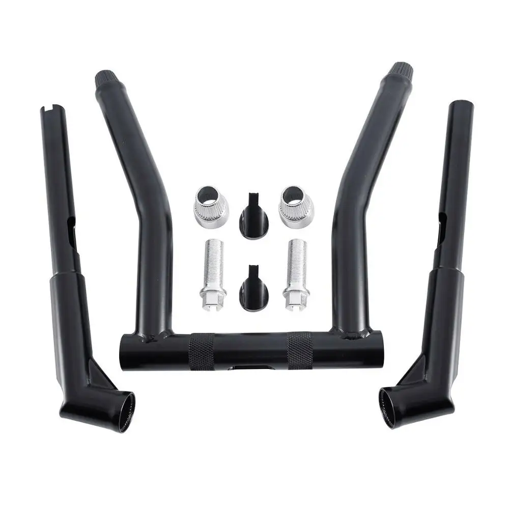 Мотоцикл 1" Rise 1-1/4" Руль для Harley Dyna Wide Glide Switchback Fat Bob FLD Softail, узкий на заказ