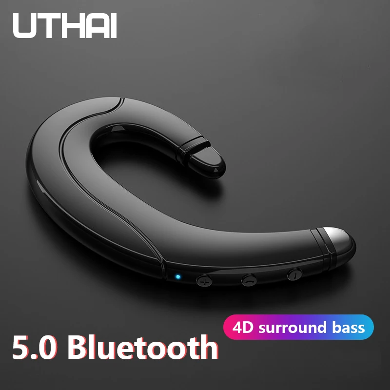 UTHAI D55 TWS Wireless Bluetooth Headset 5 0 In Ear Mini Headset Super Long Standby Bluetooth Headset IPX5 Waterproof Structure