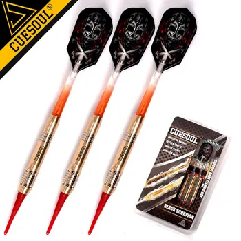 

Professional 3PCS/set CUESOUL Darts Game Soft Tip Darts 18g Electronic Darts 8 Styles With Nylon Aluminum Darts Shafts