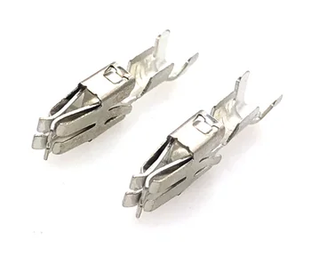 

500 Pcs 6.3mm Series Automotive Car Splices Wire Terminal Non-insulated Female Crimp Terminals DJ6218B-E6.3B