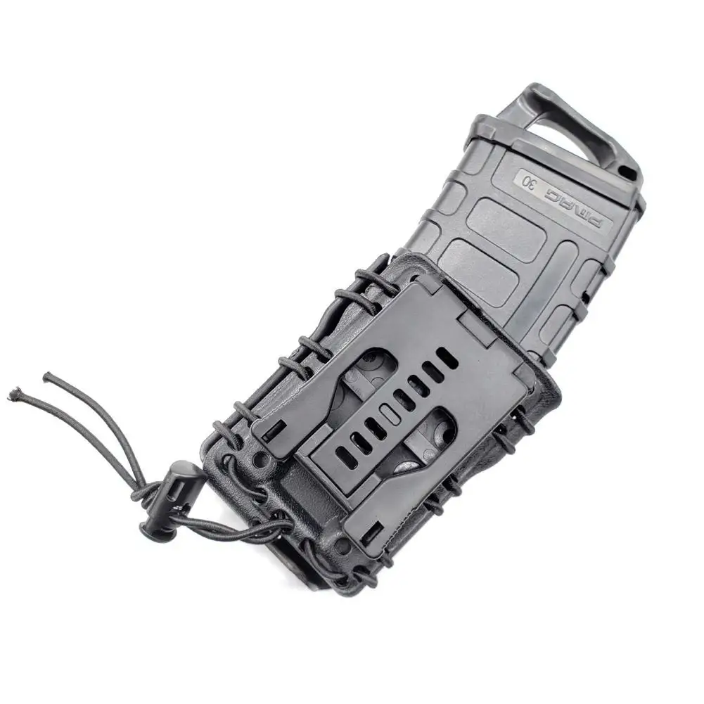 Outdoor 5.56 7.62 Fast Magazine Pouch Quick Release Tactical Mag Nylon Holster Case Box Replacement for Molle System Belt |