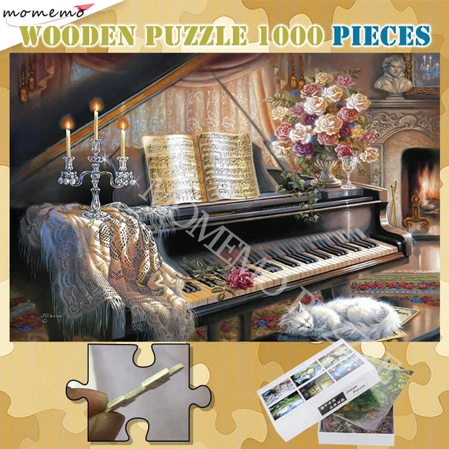 Super Mario Bros jigsaw puzzle 300 500 1000 pieces adult difficult  educational toys birthday present wooden puzzles - AliExpress