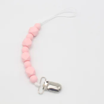 

New Silicone Pacifier Anti-chain Drop Baby Safety Pacifier Clip Baby Chewing Molar Chain Report