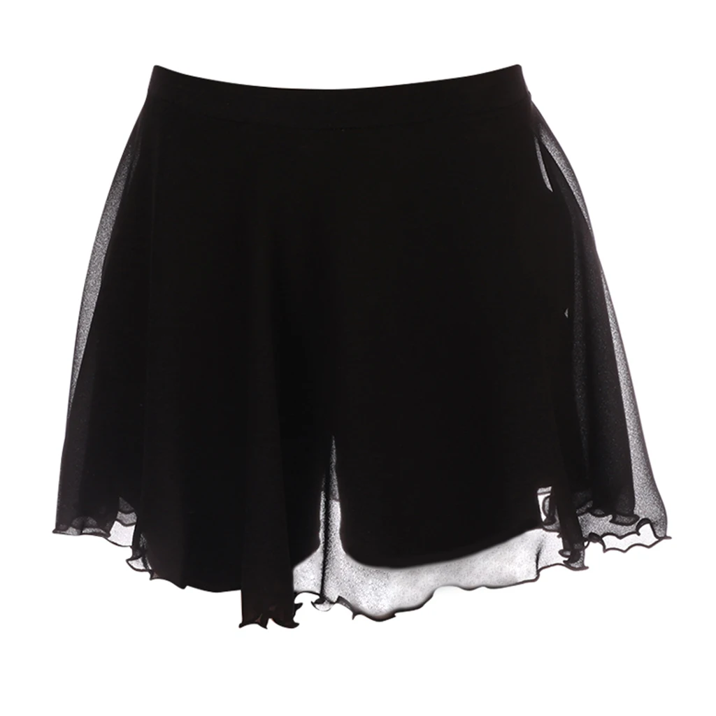 

Ice Skating Dress Roller Skating Skirt Shorts Double Layers Short Pants