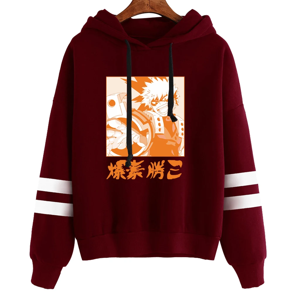 

Japanese Anime Funny My Hero Academia Hoodies Japan Style Bakugou Katsuki Sweatshirts Streetwear for Women/men