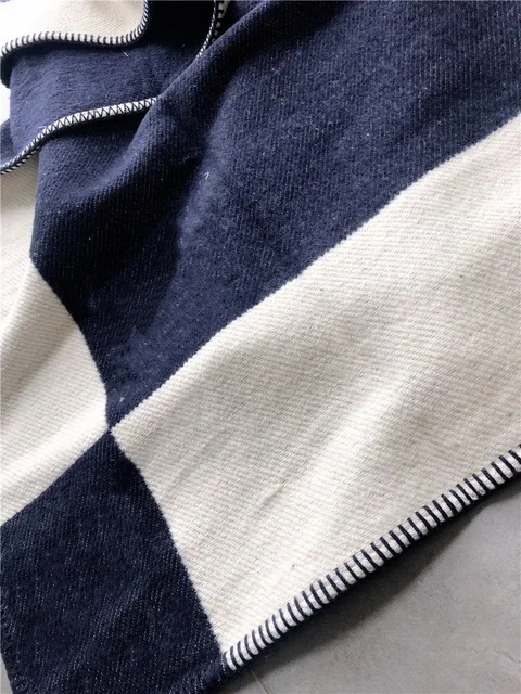 Plaid Blankets for Beds 1400g Weighted Wool Blanket Sofa Luxury Decorative Quilt 140x170cm Throw Best Selling 2020 Gifts Friend