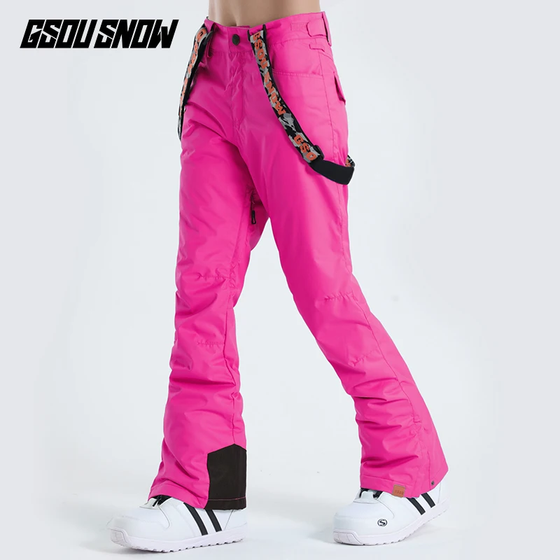 pant 2 GSOU SNOW сноуборд куртки женские, лыжи пальто женское горнолыжный костюм женский спортивный костюм женский куртка женская зимняя, зимняя куртка женская спортивные костюмы женские - Цвет: pant 2