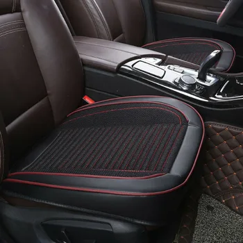 

1Pc Front Seat Cover Interior Soft Cushion PU Leather Pad 55cmx55cm Accessories Automobile Seat Covers