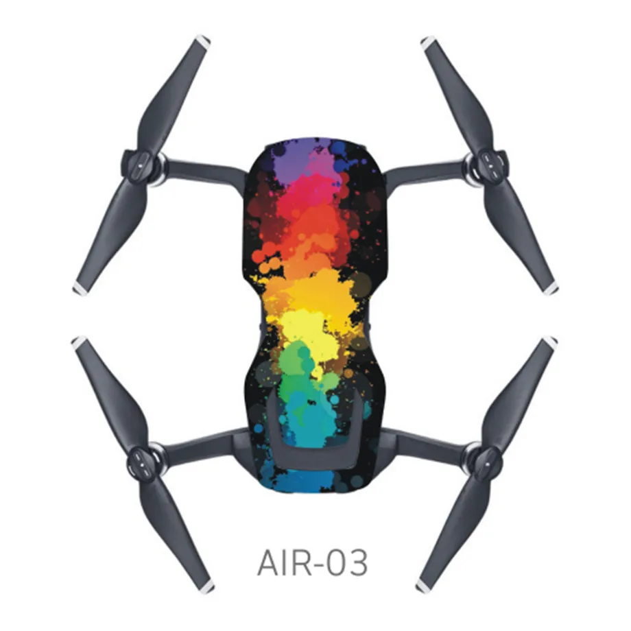 PVC Waterproof Sticker For DJI MAVIC AIR Drone Body Shell Protection Skin Quadcopter Camera Drone Accessories