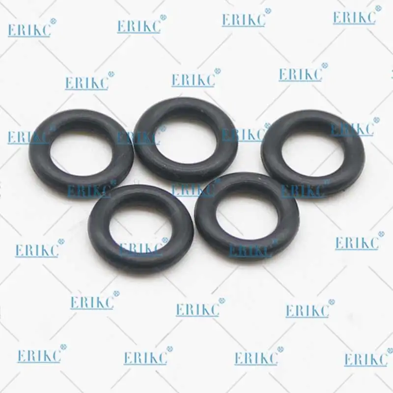 ERIKC Common Rail Injector Return Oil Backflow Pipe Rubber O-ring for Bosch 110 Series Injector 10pcsBag (3)