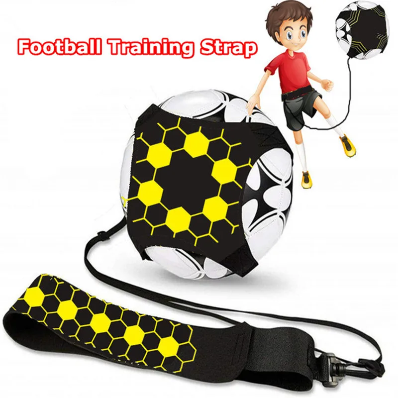 

Football Kick Training Sports Assistance Adjustable Soccer Trainer Ball Practice Belt Training Equipment Kids Outdoor Toys